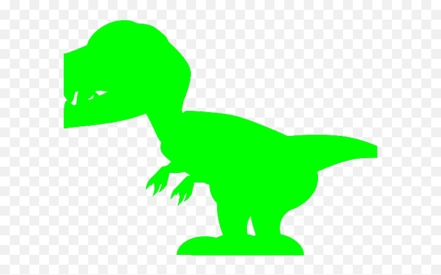 Green Clipart T Rex - Green T Rex Clip Art Emoji,T Rex Emoji