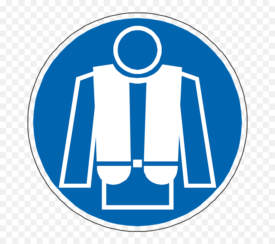 Free Jacket Man Vectors - Life Jacket Ppe Sign Emoji,Zipper Mouth Emoticon