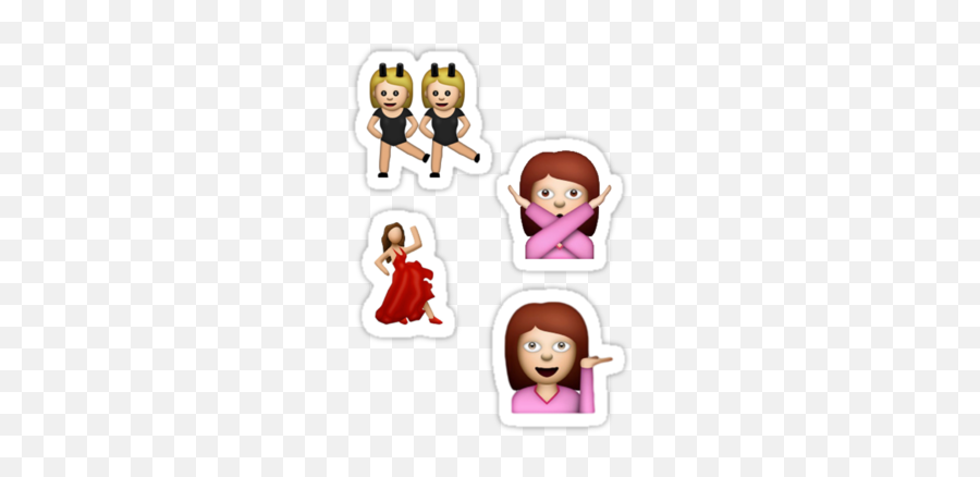 Dancing Salsa And Sassy Girl Emojis By Shadowmoses - Emoji Girls Dancing,Dance Emoji