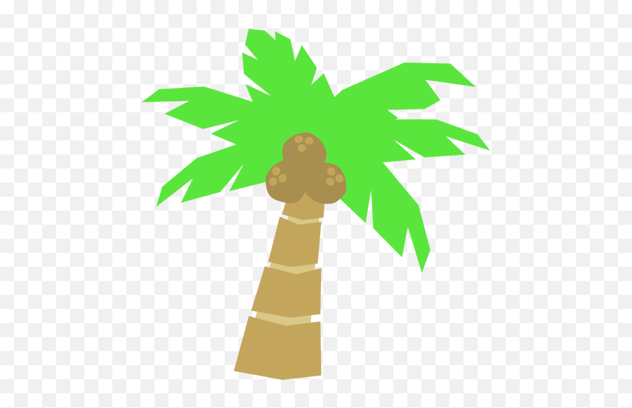 Palm Tree Drawing - Cute Palm Tree Vector Emoji,Palm Tree Emojis