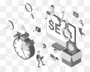 Clock Emoji - Search Engine Optimization Png Download Hotel Seo Related Isometric,Clock Emoji