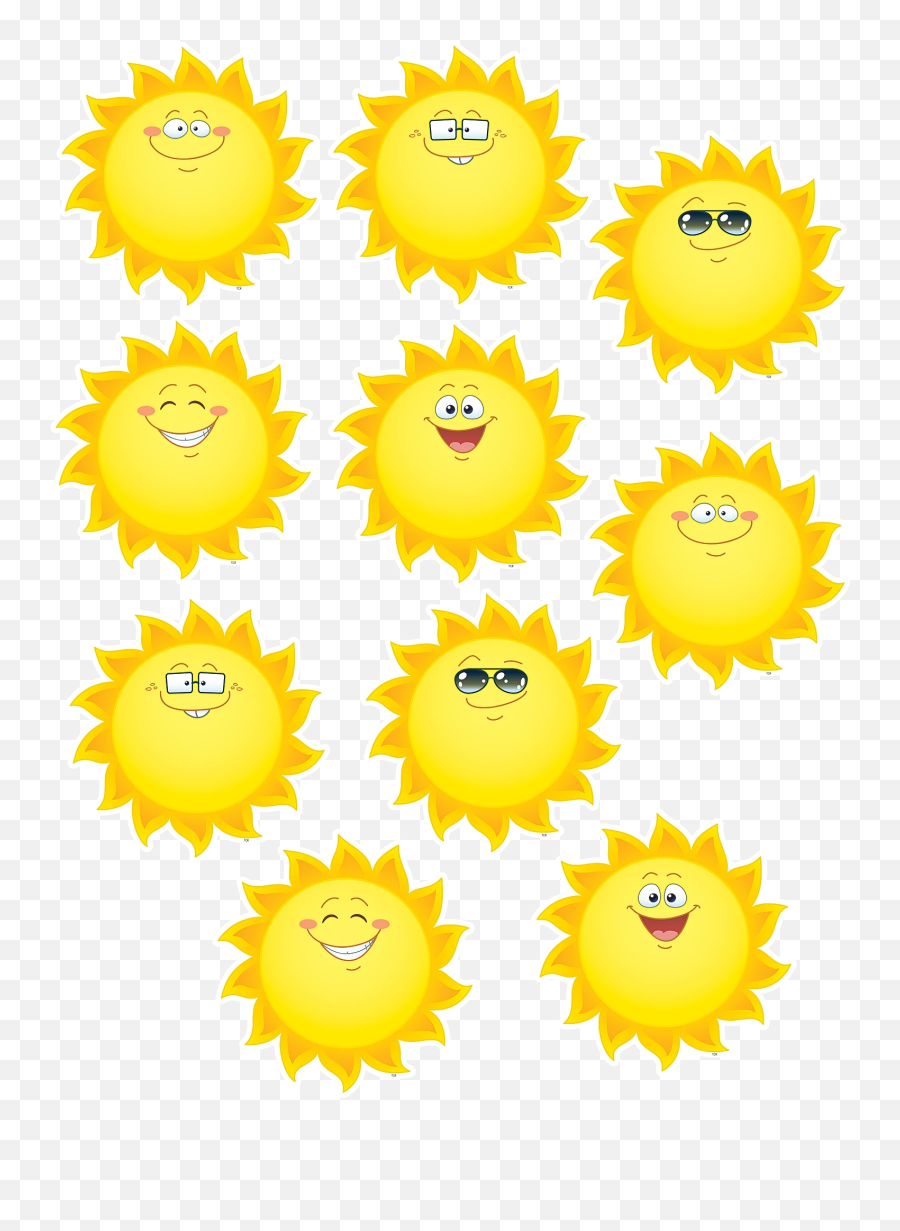 Happy Suns Accents - Sunshine Cut Out Emoji,Steam Letter Emoticons