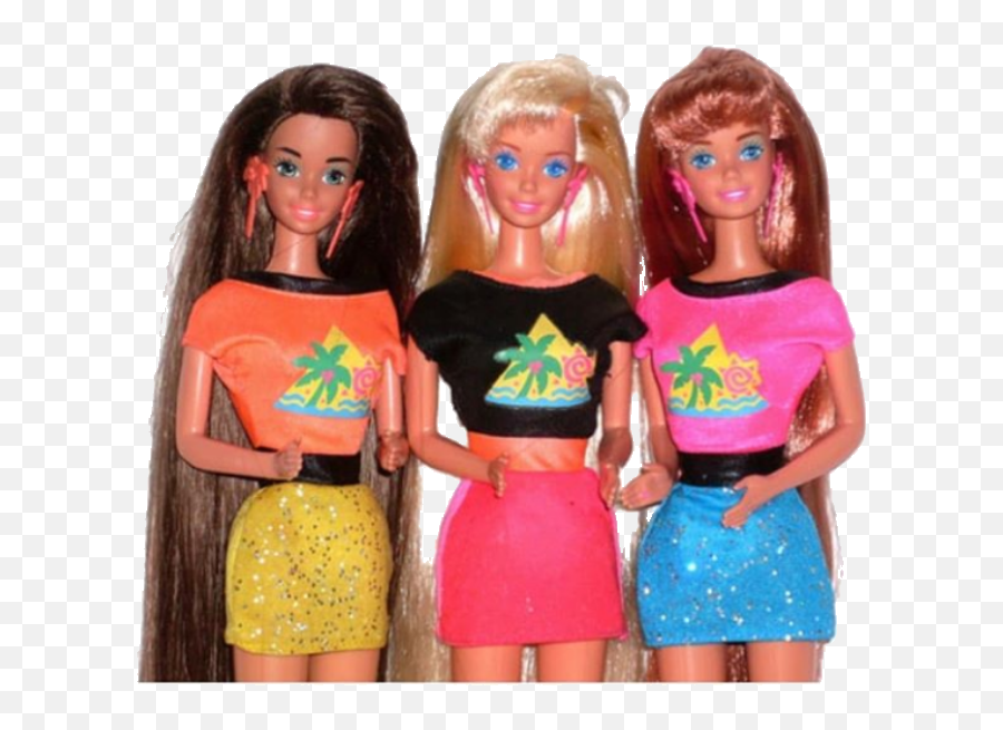 Barbie Niche 2000s Doll Dolls Toy - Glitter Hair Barbie Emoji,Emoji Dolls