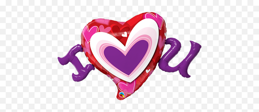Balloons - Foil Balloons Love U0026 Affection Page 1 Wrb Sales Heart You Radiant Balloon Qualatex Emoji,Heart Emoji Balloons