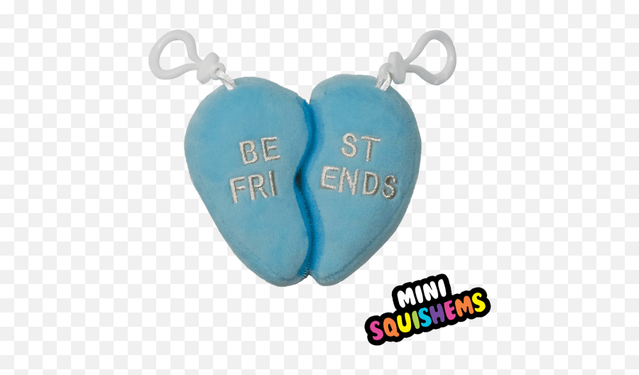 Iscream Heart Best Friends Forever Bff Scented Squishem - Locket Emoji,Ball And Chain Emoji