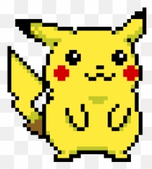 Pixilart - Grumpy Cat by DinoToast Pikachu Pixel Art Emoji