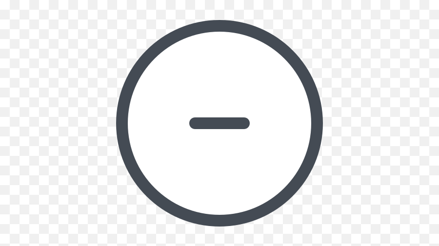 Minus Sign Icon - Free Download Png And Vector Circle Emoji,Minus Emoji