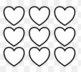 A Heart Coloring Page Free Printable - Shapes Pages Emoji