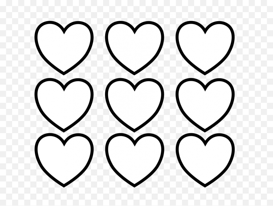 A Heart Coloring Page Free Printable Heart Coloring - Shapes Free Printable Printable Heart Coloring Pages Emoji,What Do The Emoji Heart Colors Mean
