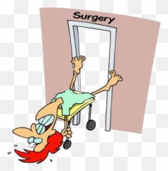 Foot Surgery Clipart - Going For An Operation Emoji