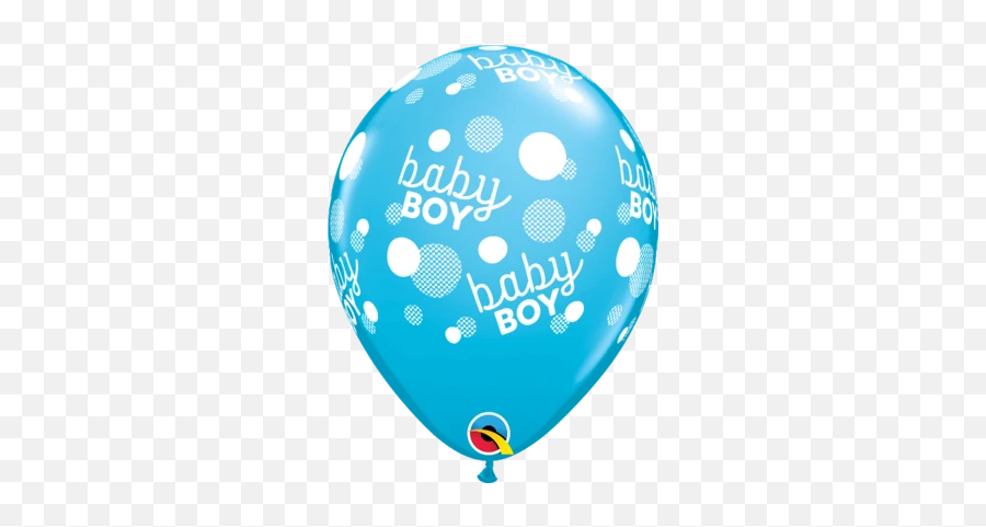 11 Inch Printed Latex Helium Balloons - Birthday Balloon Blue Emoji,Blue Balloon Emoji