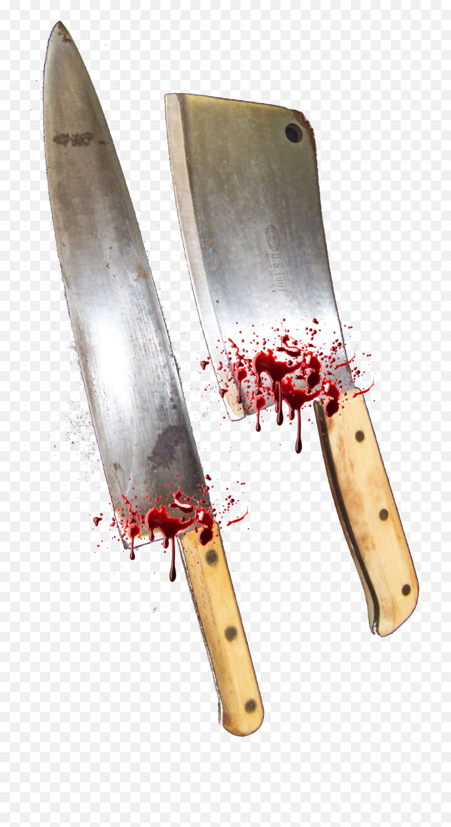 Download Hd Conoru0027s Butcher Knives - Butcher Knife Blood Png Butcher Knife Emoji,Knife Emoji