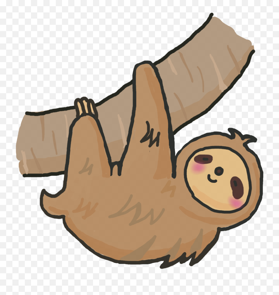 Largest Collection Of Free - Pygmy Sloth Emoji,Sloth Emoji