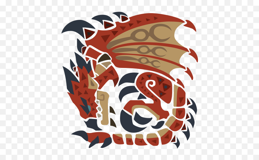 Rathalos Monster Hunter World Wiki - Monster Hunter World Rathalos Icon Emoji,Monster Hunter Emoji