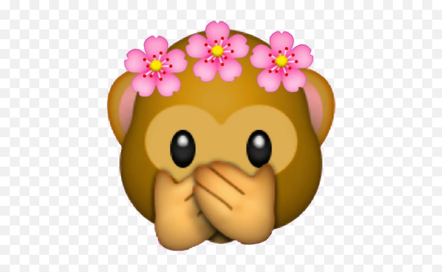 Maafandirumahaja - Emoji Flower Sticker Png,Flower Emoticon Face