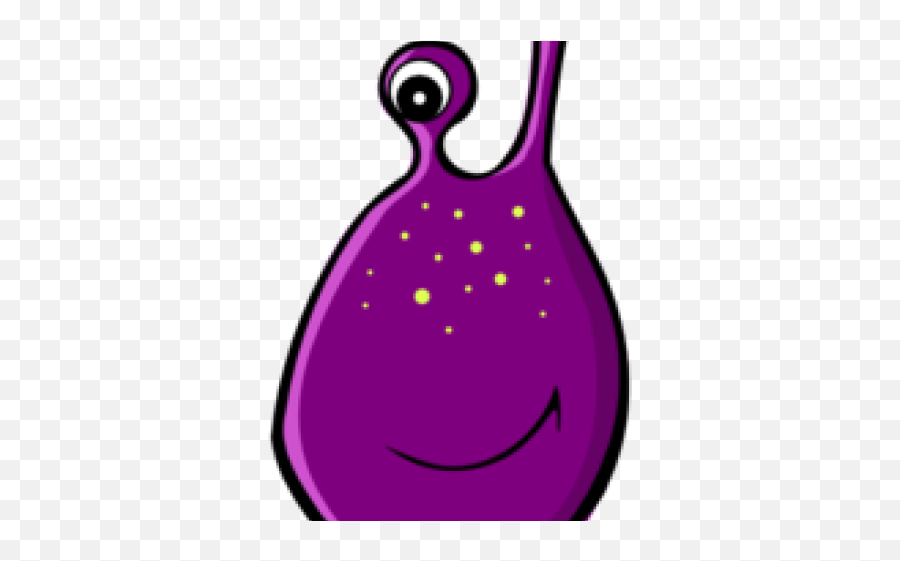 Original - Friendly Alien Clipart Full Size Clipart Dot Emoji,Purple Alien Emoji