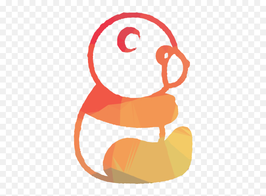 Panda Logo Clipart - Pink Panda Logo Emoji,Red Panda Emoji