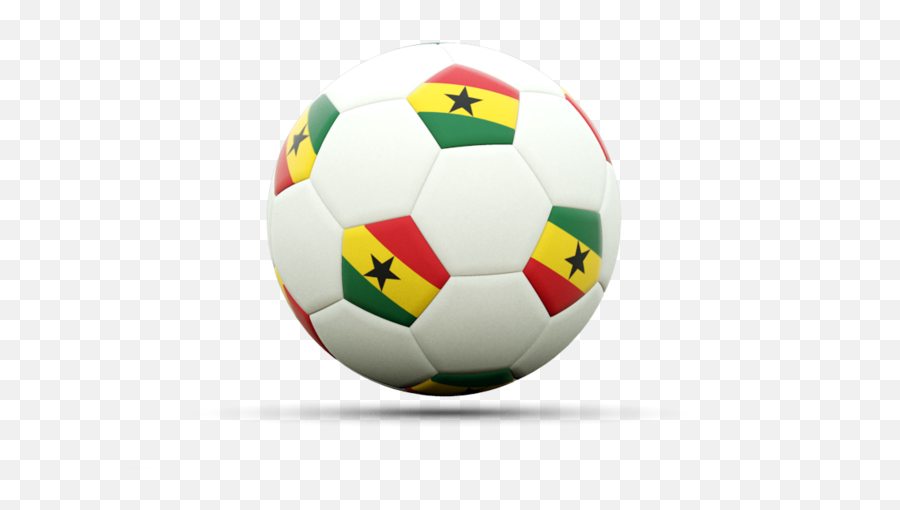 Ghana Flag Soccerball Soccer Freetoedit - Syria Flag On Football Png Emoji,Ghana Flag Emoji