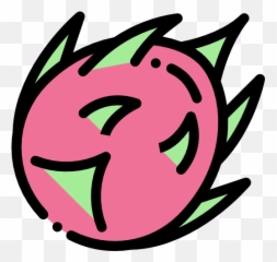 Dragon Fruit - Sticker Png Emoji