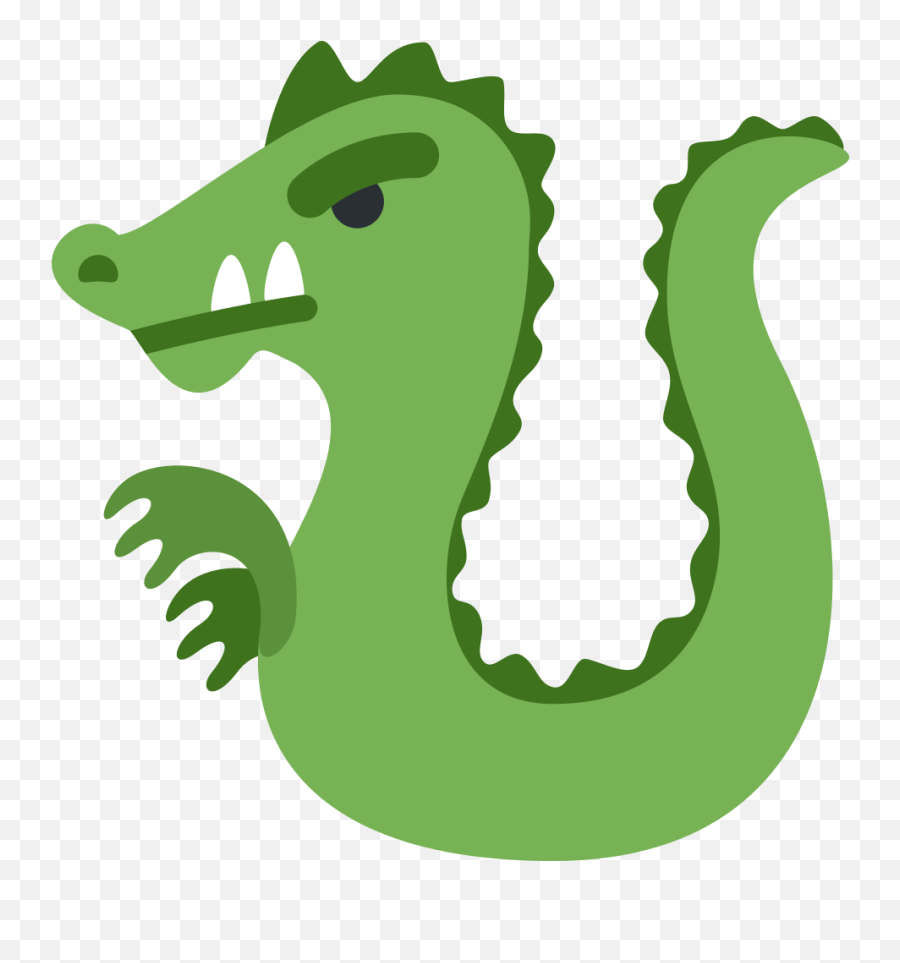 Twemoji 1f409 - Discord Dragon Emoji,Dragon Emoji