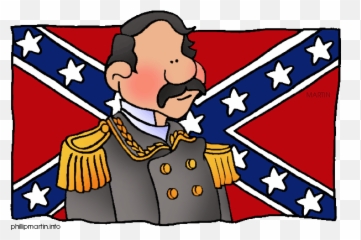 3132 Flags Free Clipart - Confederate Emoji