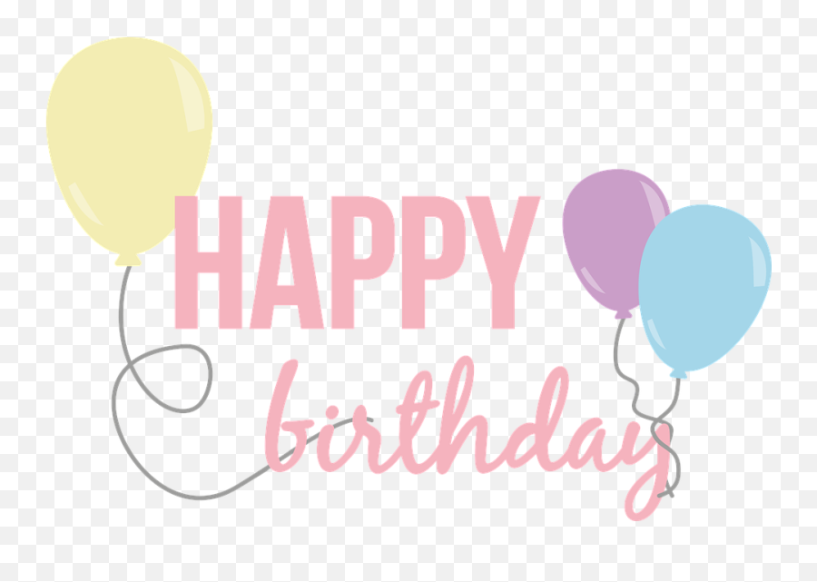 Happy Birthday Balloons - Happy Birthday Emoji,Birthday Balloon Emoji