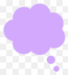Cloud Clipart Thought Bubble Cloud - Colorful Thought Bubble Png Emoji,Thought Cloud Emoji