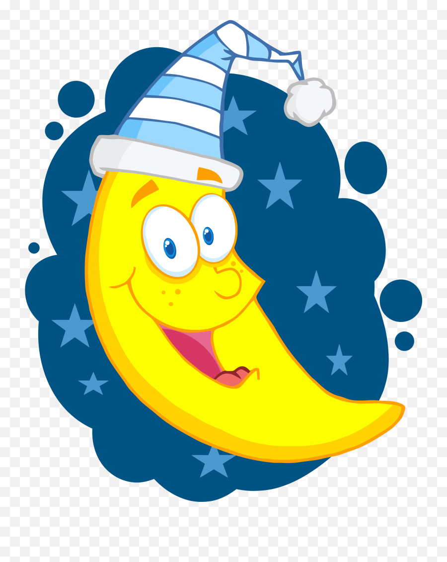 Moon Cliparts Download Free Clip Art - Moon Clipart Cartoon Emoji,Moon With Face Emoji