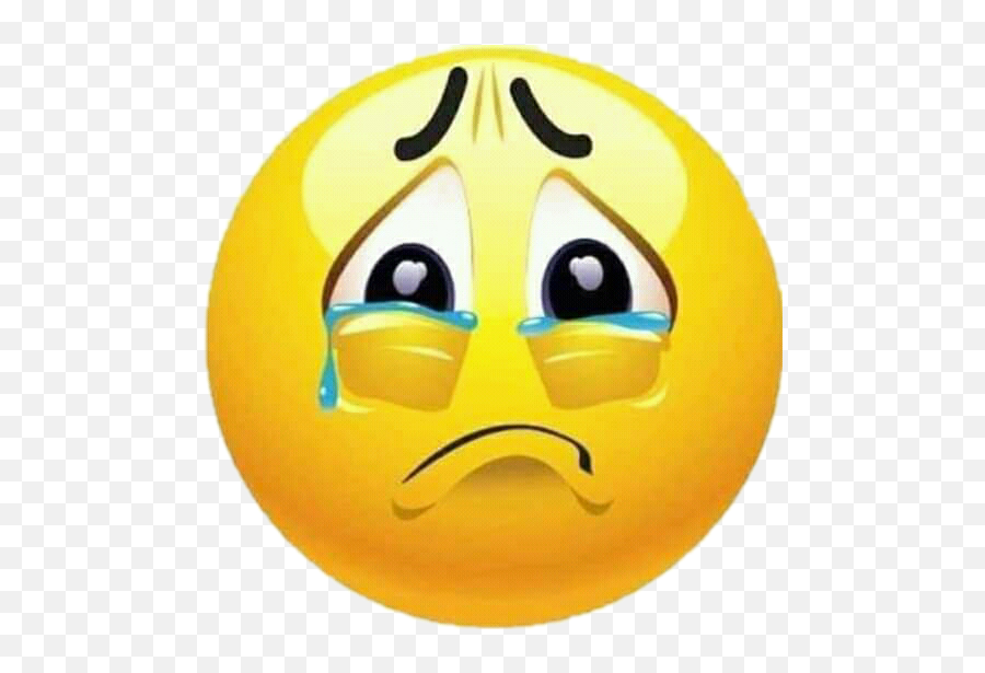 Sad Lonely Sadeyes Tearyeyes - Sad Clipart Emoji,Emoji For Lonely