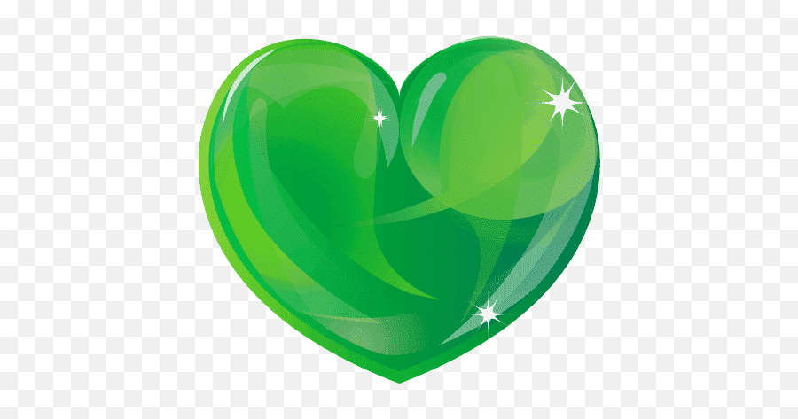 Heart Emoji Stickers For Whatsapp - Hearts Transparente Whats App,Green Emoji Heart