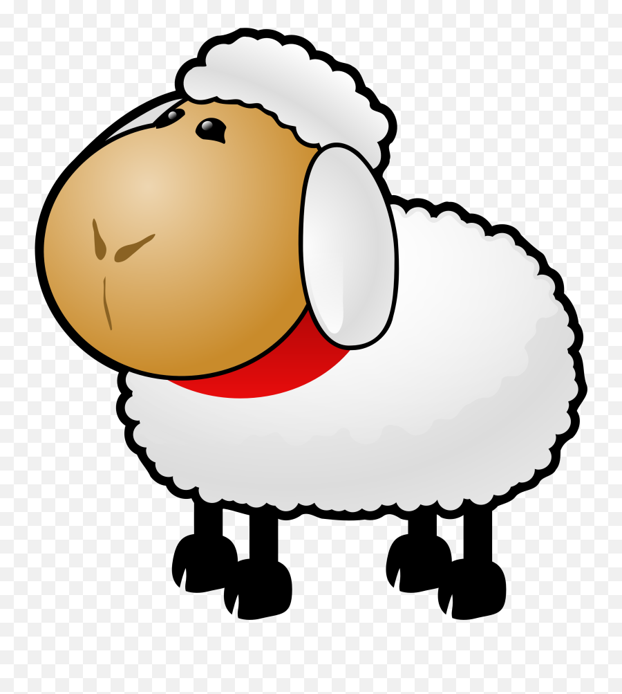 Sheep Lamb Clipart Black And White Free Clipart Images 2 - Sheep Clip Art Emoji,Lamb Emoji