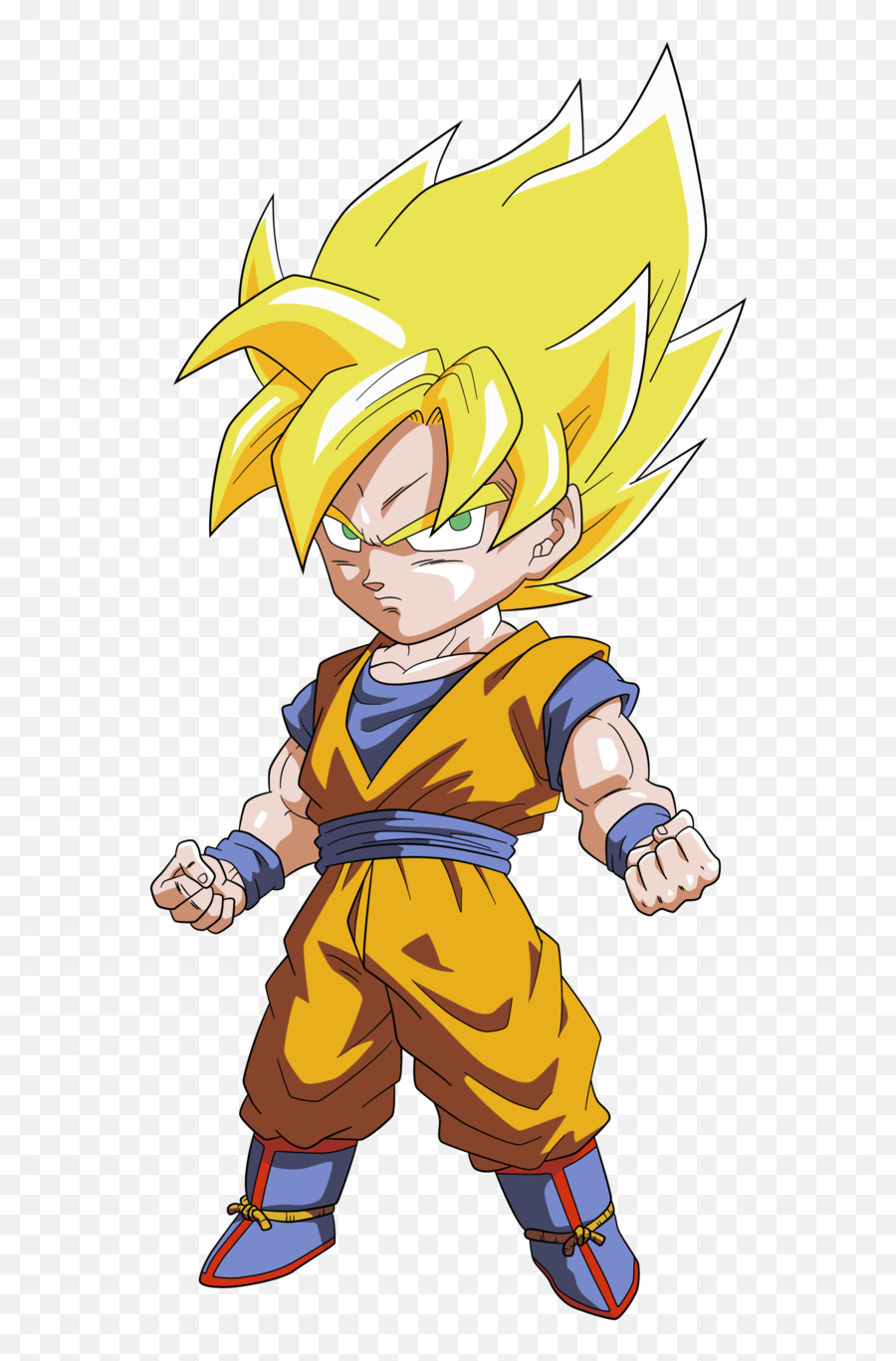 14 Goku Clipart Dibujos Free Clip Art Stock Illustrations - Goku Super Saiyan Chibi Emoji,Goku Emoji