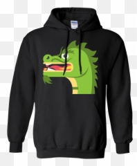Dragon Face Emoji Hoodie - Get Back Gang 2