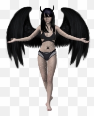 Freetoedit Fairy Fallenangel Angel Fallen Angel Wings - Angel Emoji,Vampire Emoji Iphone