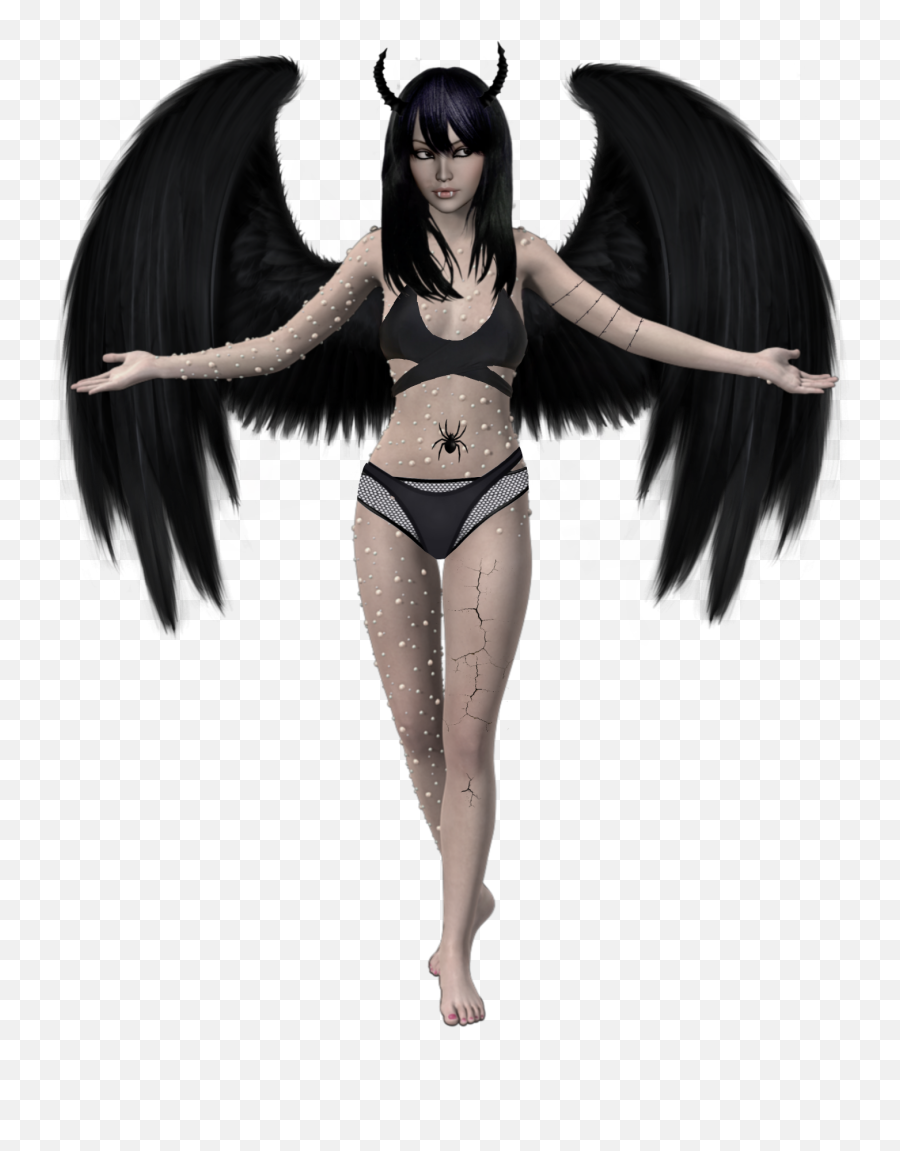 Freetoedit Fairy Fallenangel Angel Fallen Angel Wings - Angel Emoji,Vampire Emoji Iphone