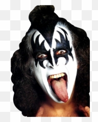 Popular And Trending Long Tongue Stickers On Picsart - Kiss Gene Simmons Png Emoji,Long Tongue Emoji