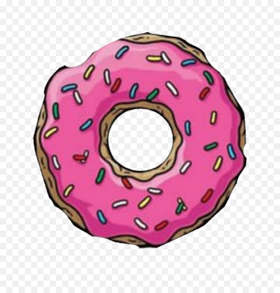Donut Emoji Tumblr Donas Dona Donuts - Simpsons Donut,Doughnut Emoji