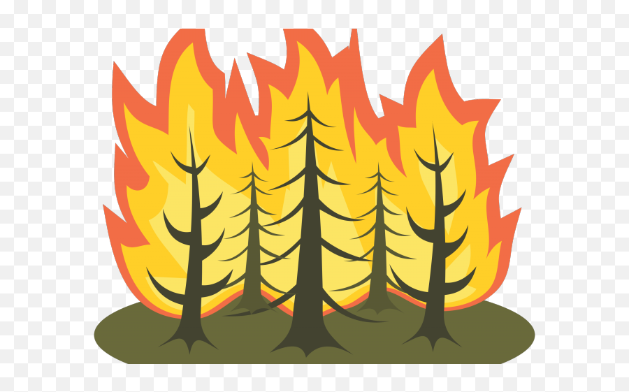 Forest Fire Clipart - Museum Of Art Of São Paulo Assis Chateaubriand Emoji,Tree Fire Emoji