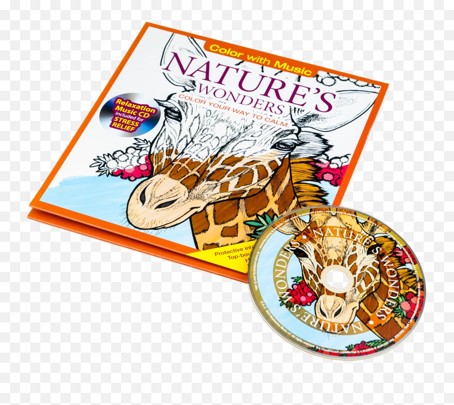 Natureu0027s Wonders Adult Coloring Book Includes Bonus Relaxation Cd - Coloring Book Emoji,The Emoji Book