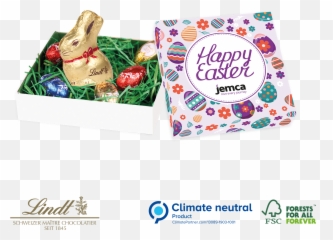 Lindt Personalised Easter Bunny and Egg Box - Eggs Png Transparent Emoji