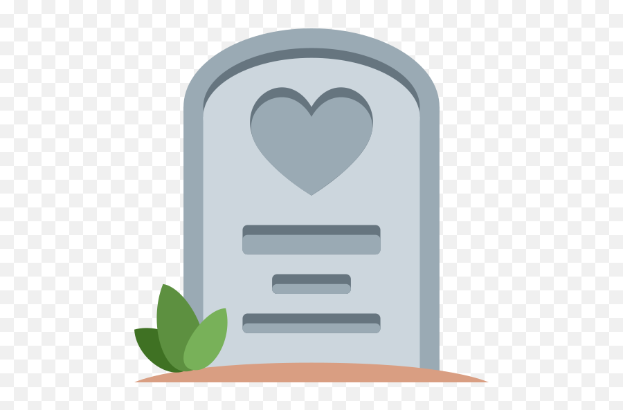 Headstone Emoji - Lapida Emoji,Emoji Tombstone
