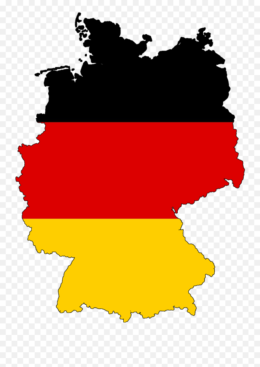 Germany Germany Map Flag Land Country Germany - Simple Germany Map Png Emoji,Emoji Bikini Woman Flag