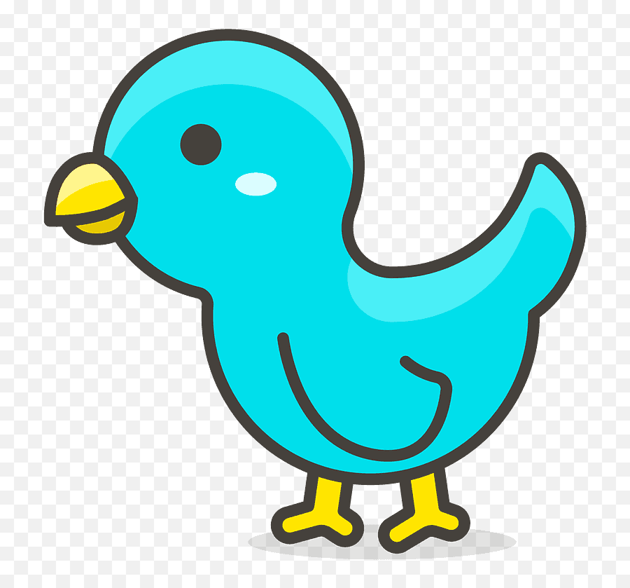Bird Emoji Clipart - Vogel Emoji,Bird Emoji