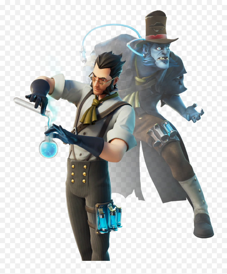 Fortnite The Good Doctor Outfit - Jekyll And Hyde Fortnite Emoji,Fortnite Emojis
