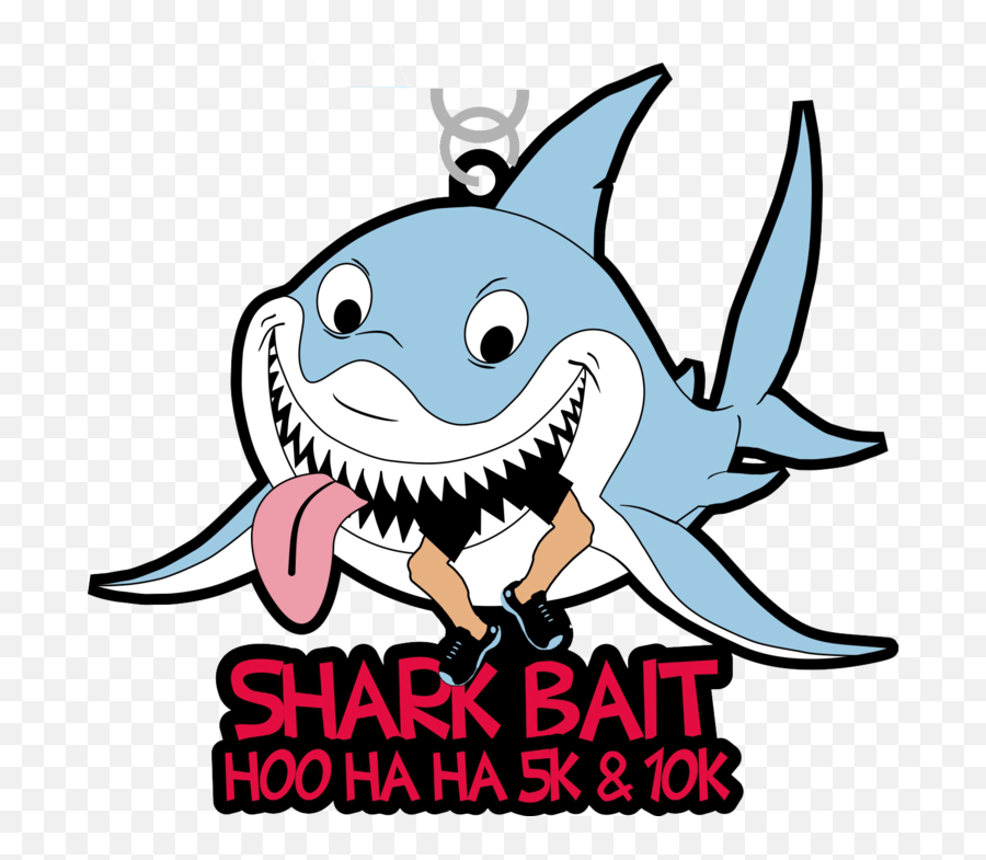 Shark Bait Hoo Ha Ha 5k 10k - Sharks Emoji,Shark Fin Emoji