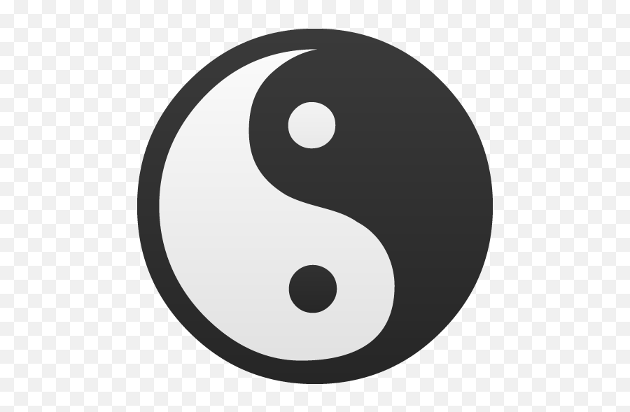 Yin Yang True False Icon - Ying Yang Icon Png Emoji,Yin Yang Emoji