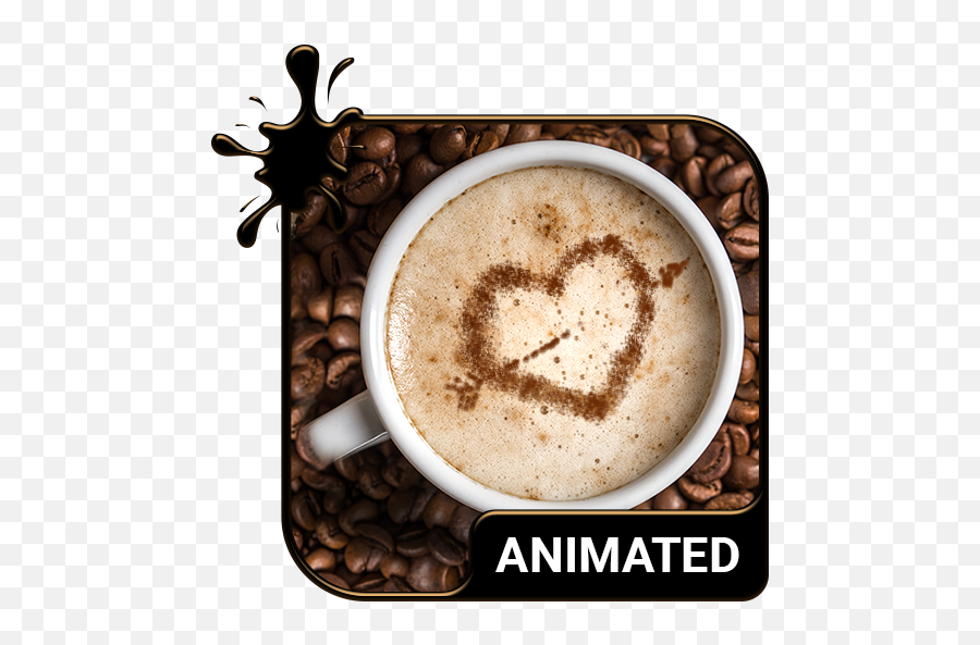 Coffee Animated Keyboard Live Wallpaper U2013 Alkalmazások A - Lovebirds Emoji,Coffee Emoji Android