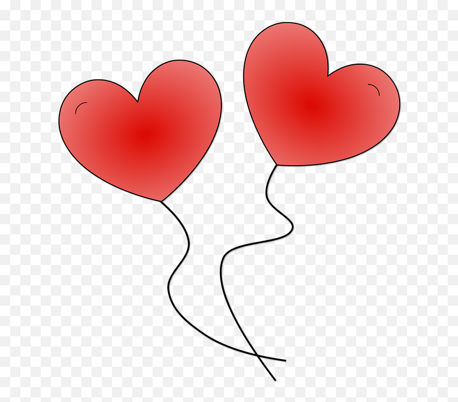 2 Free Ballons Balloon Images - Corazones Png Emoji,Floating Hearts Emoji