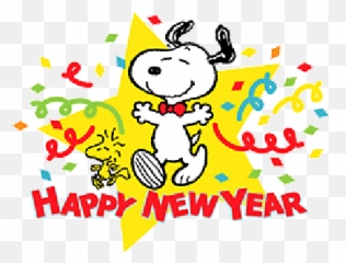 Snoopy Happy New Year - 2020 Emoji