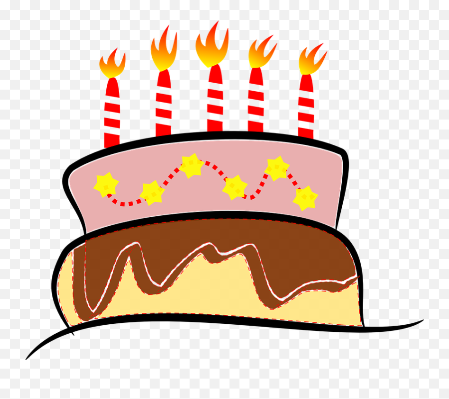 Birthday Cake Candle - Birthday Cake Gif Png Emoji,Facebook Birthday Emoji